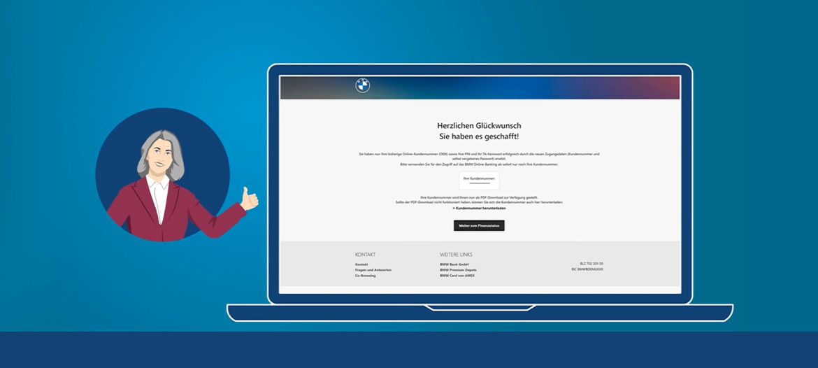 Online-Banking starten